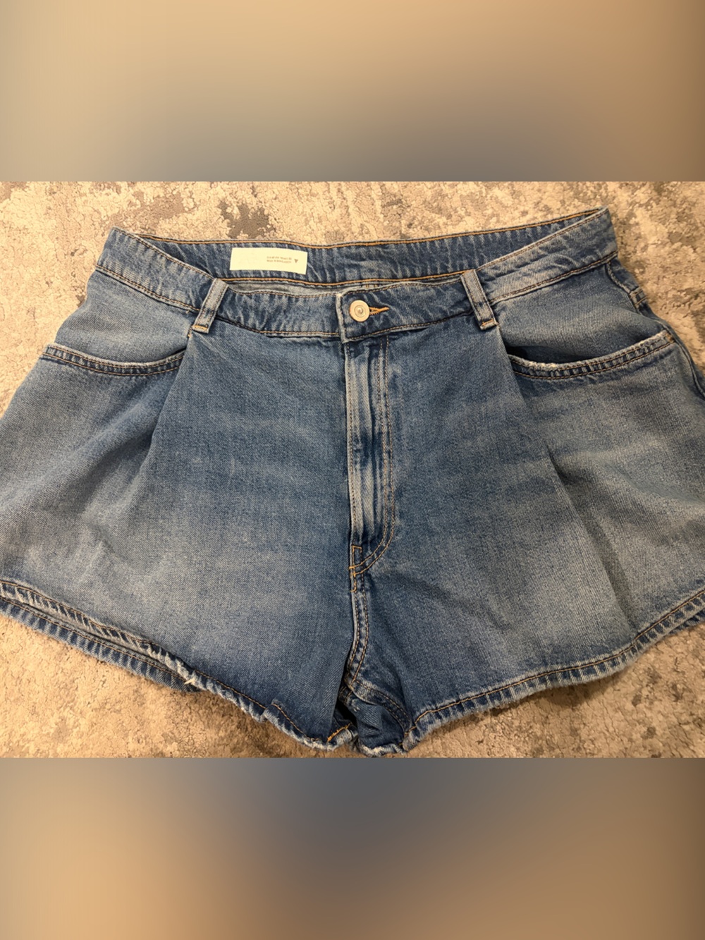 Women's Blue Denim Shorts